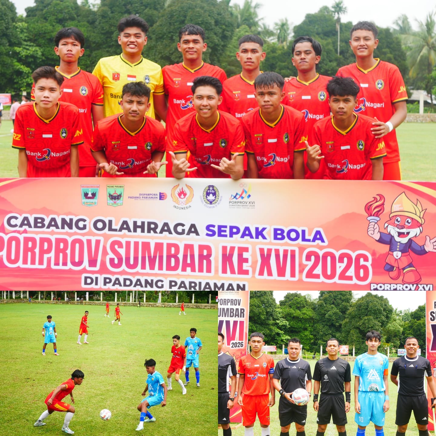 Tim Porprov Kabupaten Agam(Foto: Minangsatu)